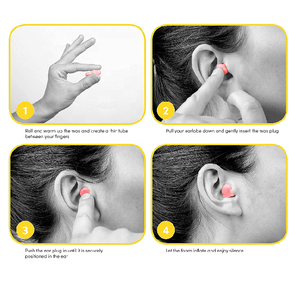 Bouchons <span class=keywords><strong>d</strong></span>'oreilles en coton ciré anti-bruit, écologiques, réutilisables, protection auditive pour le sommeil, bouchons <span class=keywords><strong>d</strong></span>'oreilles moulables pour dormir - Product Image 5