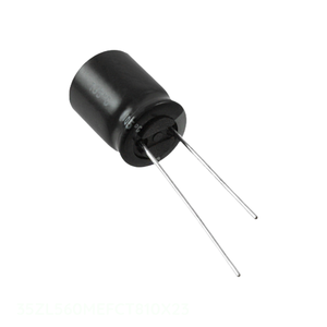ตัวแทนจำหน่ายอย่างเป็นทางการ 35ZL560MEFCT810X23 ตัวเก็บประจุแบบ Through Hole 560 uF CAP ALUM 560UF 20% 35V RADIAL TH - Product Image 1