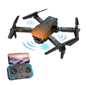 Yeni oyuncak MJ oyuncaklar uzaktan kumandalı Drone üç taraflı engel kaçınma uçan uçak 4K HD kamera ile katlanabilir FPV RC dört pervaneli helikopter dron