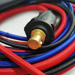 Nr20 làm mát bằng nước Tig ngọn đuốc với đầu xoay ống mềm và 35-70 Euro nối 4M ngọn đuốc hàn - Product Image 5