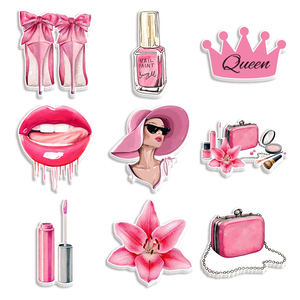 Set di 9 Pezzi Decorazioni Angeliche in Resina, Piatte ed Ecologiche per Fiocchi, Materiali Artigianali Fatti a Mano, Decorazioni per Cover di Telefoni - Product Image 2