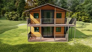 공장 직판 휴대용 주택 컨테이너 하우스 저렴한 조립식 모듈형 침실 유리 상점 확장형 컨테이너 하우스 - Product Image 3