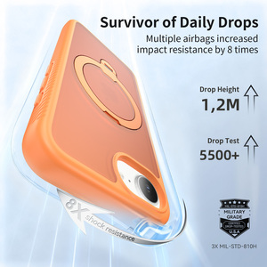 เคสโทรศัพท์แม่เหล็กกันกระแทก เคสโทรศัพท์มือถือแบบกำหนดเองพร้อมขาตั้งหมุนได้ 360 องศา ขายส่ง เคสสำหรับ <span class=keywords><strong>iPhone</strong></span> 17 Pro Max - Product Image 2