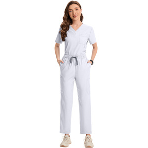 42217 Ensemble d'uniformes médicaux tissés personnalisés unisexe, style infirmier et chirurgical, coréen, taille XL, de marque, style Gothique - Product Image 1