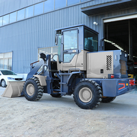 Livraison gratuite Chargeuse sur pneus télescopique compacte haute performance 2 tonnes 4x4 diesel