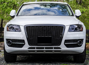 Calandre de pare-chocs avant neuve de haute qualité, noire, en nid d'abeille chromé pour Audi <span class=keywords><strong>Q5</strong></span> RSQ5 2009-<span class=keywords><strong>2012</strong></span> - Product Image 6