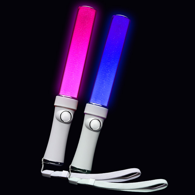New Upgrade 15 Colors Concert Lightstick Multicolor LED Glow Light Sticks for Party Favors, Birthdays Gifts and Child Toys