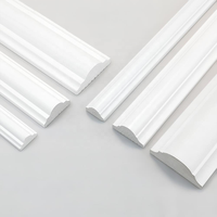 Moulures décoratives modernes en polystyrène blanc pour villa, profilés PS, moulures murales, écologiques, durables, résistantes à l'humidité, pour hôtels