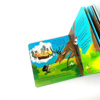 Impression de livre de planche Écureuils secret Bébé histoire du coucher Animaux maternelle Livres éducatifs
