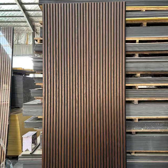 Eco-Friendly Wholesale Decoration Paneles Acoustic Wall Panel Wooden Slat Wall Panels