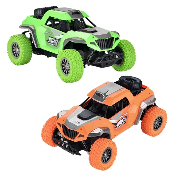 Cross border hot supply 1:18 Four way 4WD radio control high speed car toys cross-country climbing remote control toy car