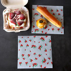 Papier alimentaire personnalisé écologique jetable résistant à l'huile avec logo imprimé, taille personnalisée, papier pour tacos, burritos, papier résistant à la graisse pour <span class=keywords><strong>charcuterie</strong></span> - Product Image 1