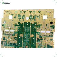 Carte de circuit imprimé (PCB) argentée pour l'électronique grand public, carte à pas fin pour smartphone