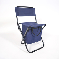 Tabouret de camping pliable léger et portable pour les loisirs en plein air, chaise pliante multifonctionnelle avec dossier, tabouret de pêche