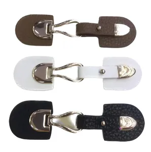 Lichi Pattern Pu Leather Bag Accessories Bag Parts Genuine Leather metal buckle buttons