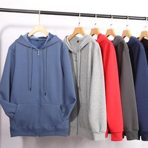 Felpa Invernale Calda Personalizzata con Ricamo e Stampa DTG, Modello <span class=keywords><strong>Spider</strong></span>, Pesante, in Pile, con Doppio Cappuccio e Zip, da Uomo - Product Image 5