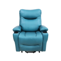 Fauteuil inclinable en cuir avec fonction de levage électrique, massage et chargement USB, style moderne, série de sièges d'auditorium, pour usage résidentiel et vente en gros