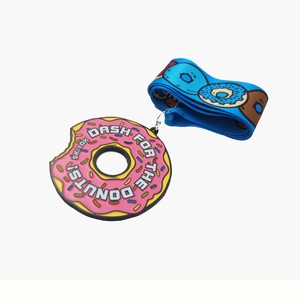 Medallas de donut de diseño personalizado estilo antiguo para carreras virtuales, al por mayor, de aleación de zinc, premio dorado, trofeos deportivos, medallas de anime de la Cruz - Product Image 3
