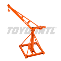 Grue à flèche portable d'extérieur avec treuil électrique pour les petites applications de levage