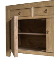 Meubles en gros d'époque, table console rustique en bois recyclé vieilli, aspect naturel