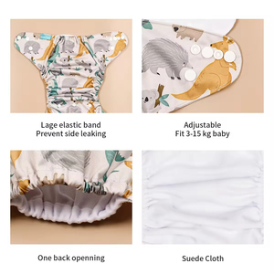 <b>Dropshipping</b> Products 2026 Reusable Cloth Diapers Washable Printed Pocket Nappy Wholesale Baby Diapers Sourcing Service in China - Product Image 6