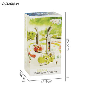 Jeu de Dominos Sensoriel Anti-Stress en Gros, <span class=keywords><strong>Mini</strong></span> Train Dinosaure <span class=keywords><strong>Électrique</strong></span> Interactif avec Lumières et Sons pour Enfants - Product Image 6