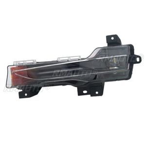 Pour Tesla Model 3 Y 2017-2023, feux antibrouillard LED avec DRL et plaque réfléchissante jaune, version américaine - Product Image 2