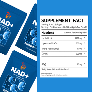 ซอฟต์เจล NAD ความเข้มข้นสูง ผสมยูโรลิธิน เอ ช่วยเสริมการทำงานของมิโทคอนเดรีย ผลิตพลังงานระดับเซลล์ บำรุงการทำงานของมิโทคอนเดรีย ซอฟต์เจล NAD - Product Image 2