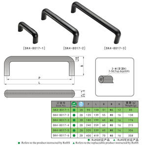 SK4-8017 טרולי רפואי עם משיכה להתמודד ארון אחסון קר גרם פלסטיק סגסוגת מצופה אבץ ארוז שקית קרטון - Product Image 6