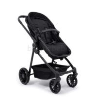 Poussette de voyage de luxe Brightbebe en alliage d'aluminium 3-en-1, système de voyage multifonctionnel, poussette bébé très vendue