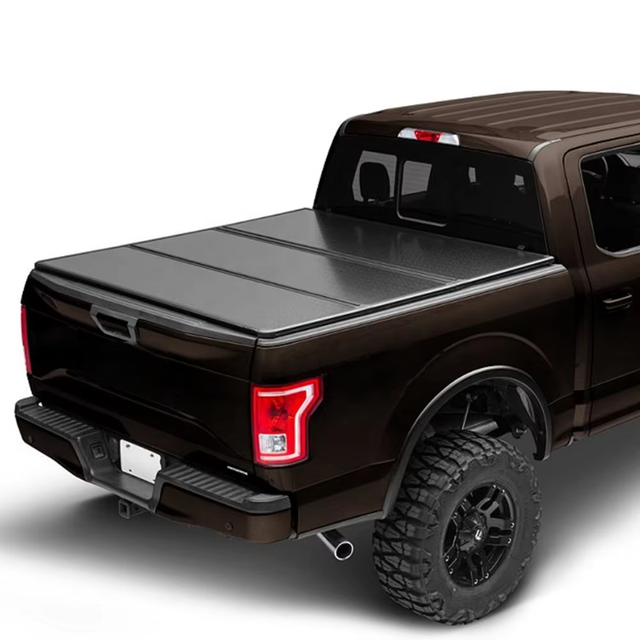 Heavy Duty Low Profile Tri-Fold Waterproof Aluminum Alloy Pickup Bed Cover for Chevy Silverado 2007/2025 Models 1500/2500/3500