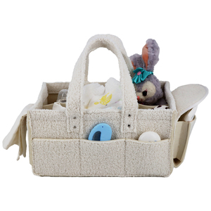 Organizador de Fraldas para Mesa de Troca, Cesta de Armazenamento para Fraldas e Lenços Umedecidos - Product Image 4