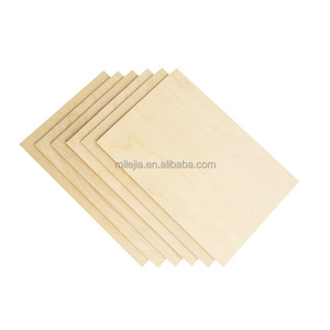 1/8 pouces feuille de tilleul <span class=keywords><strong>bouleau</strong></span> contreplaqué 3mm feuilles de bois pour brûler Laser modèle architectural <span class=keywords><strong>dessin</strong></span> peinture gravure artisanat - Product Image 4