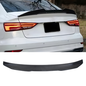 สปอยเลอร์หลังคาร์บอนไฟเบอร์แท้ทรง PSM สำหรับ A3 S3 RS3 8V ปี 2013-2020 - Product Image 1