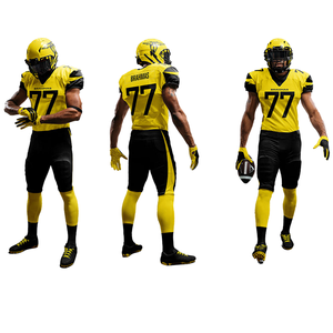 Yeni tasarım amerikan futbol forması özel tasarım kendi süblimasyon ekibi gençlik amerikan futbolu formaları - Product Image 3