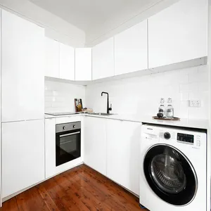 Gabinetto di bagno su misura di lusso moderno professionale del lavandino di lavanderia per la lavatrice