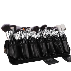 Travel Cosmetic Bag Foldable Makeup Brush Organizer Stand Case Makeup Artist Holder Professional Beauty Storage - Product Image 1