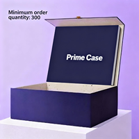 Boîte cadeau en papier pliable magnétique, emballage plat, logo personnalisé imprimé, boîte cadeau magnétique pour tire-bouchon à vin, poignée en bois de palissandre