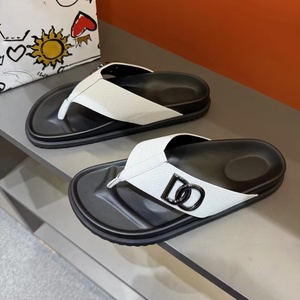 2026 Summer New Outdoor Beach Sandals Luxury Designer Men/Women's <b>Flip</b>-<b>Flops</b> Flat <b>Slippers</b> Men's Woman Casual <b>Slippers</b> - Product Image 1