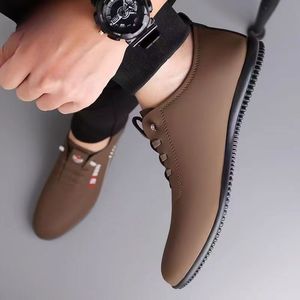 Nouvelles chaussures légères pour hommes, style business et loisirs, à semelle souple et fine, type mocassins. - Product Image 5