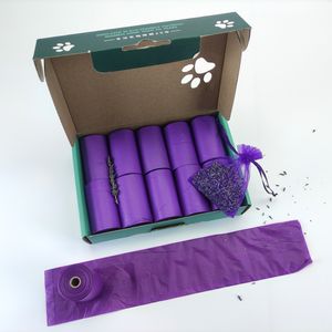 Sacs de crottes de chien biodégradables certifiés ASTM D6400, vente en gros, sacs de déchets de chien compostables approuvés par le BPI - Product Image 2