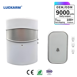 Sonnette de porte multifonctionnelle pour la maison, téléphone de porte audio, prix d'usine, sonnette de porte intérieure en option, prise US EU UK, <span class=keywords><strong>carillon</strong></span> de sonnette - Product Image 1