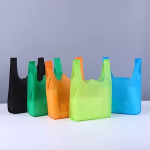 Bolsas de Compra Biodegradables, Ligeras, Tipo Camiseta, para Tiendas de Comestibles/Ropa - Product Image 1