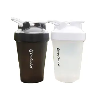 400ml biểu tượng tùy chỉnh Shaker chai hoàn hảo cho protein lắc sinh thái thân thiện di động leakproof thể thao chai nước phòng tập thể dục Protein Shaker