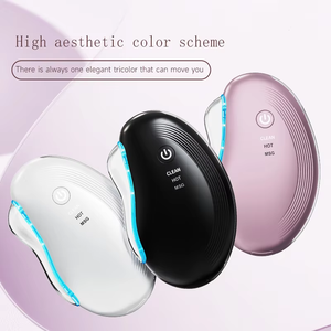 Home Use Electric Facial Lifting Gua Sha Massage Tools Indicator Handheld Microcurrent Face Sculpting <b>Machine</b> Beauty Equipment - Product Image 5