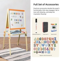 Nouveaux produits pour enfants, jouets, articles pour enfants, tablette d'écriture éducative, bloc-notes magnétique, tableau à dessin double face, chevalet de grande taille pour enfants