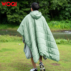 WOQI personnalisé en gros <span class=keywords><strong>hiver</strong></span> portable imperméable cape <span class=keywords><strong>sac</strong></span> <span class=keywords><strong>de</strong></span> <span class=keywords><strong>couchage</strong></span> camping <span class=keywords><strong>sac</strong></span> <span class=keywords><strong>de</strong></span> <span class=keywords><strong>couchage</strong></span> - Product Image 6