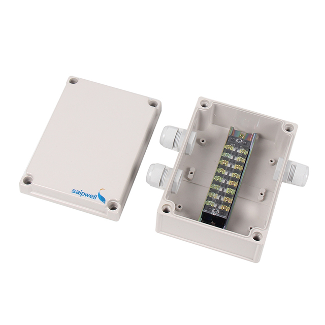Saipwell IP66 Waterproof PC/ABS Mini Outdoor Electrical Junction Box for Electronics & Instrument Enclosures