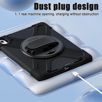 Étui de protection universel rotatif à 360 degrés pour iPad Air4/5 iPad Pro11 2018/2020/2021/2022 iPad Air 11 2024/2025 M3