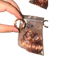 Étiquette faite sur commande de puce de bobine de la taille ISO11784/134.2 FDX-B de 785 Khz pour la gestion animale d'étiquette d'oreille